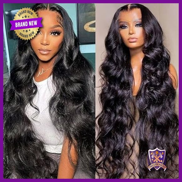 13x6 Lace Front Wig Human Hair Body Wave 210% Density Glueless